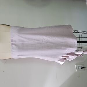 NWT Forever 21 LIGHT Purple Asymmetrical Ruffled Dress Sz Large